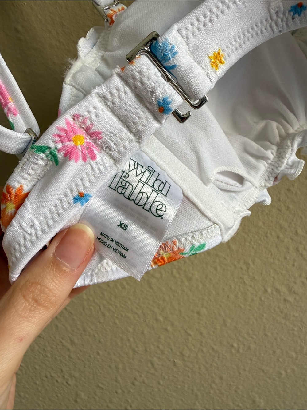 Floral Ruffle Bikini - Picture 6 of 8